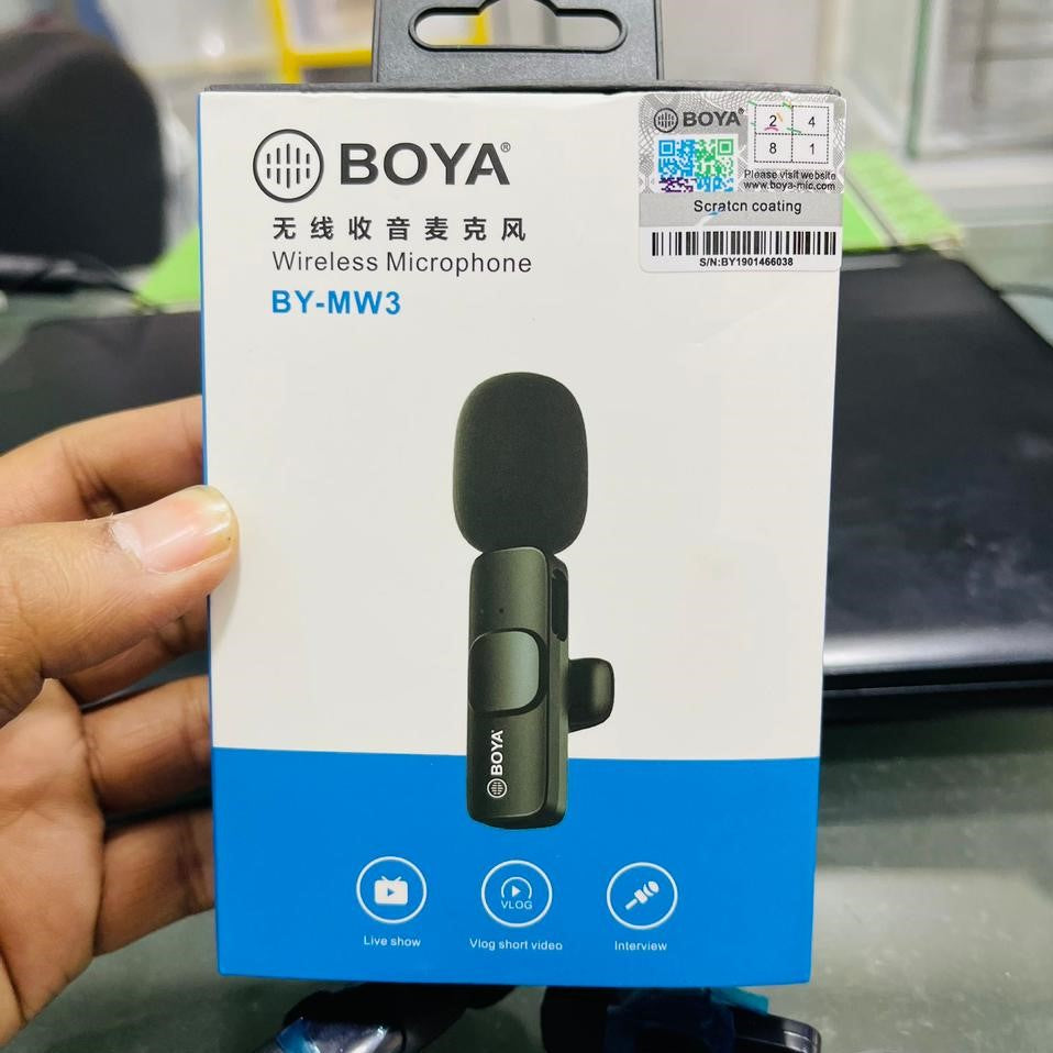 BOYA BY-MW3 Double Wireless Microphone