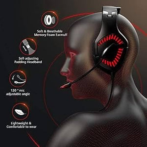 Runmus K18 head-mounted wired gaming headphone