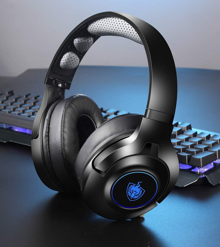 PHOINIKAS PS4 Gaming Headset for PS5, PC, Switch