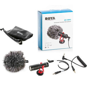 BOYA Directional Mic BY-MM1 MM1 On-Camera Video Microphone