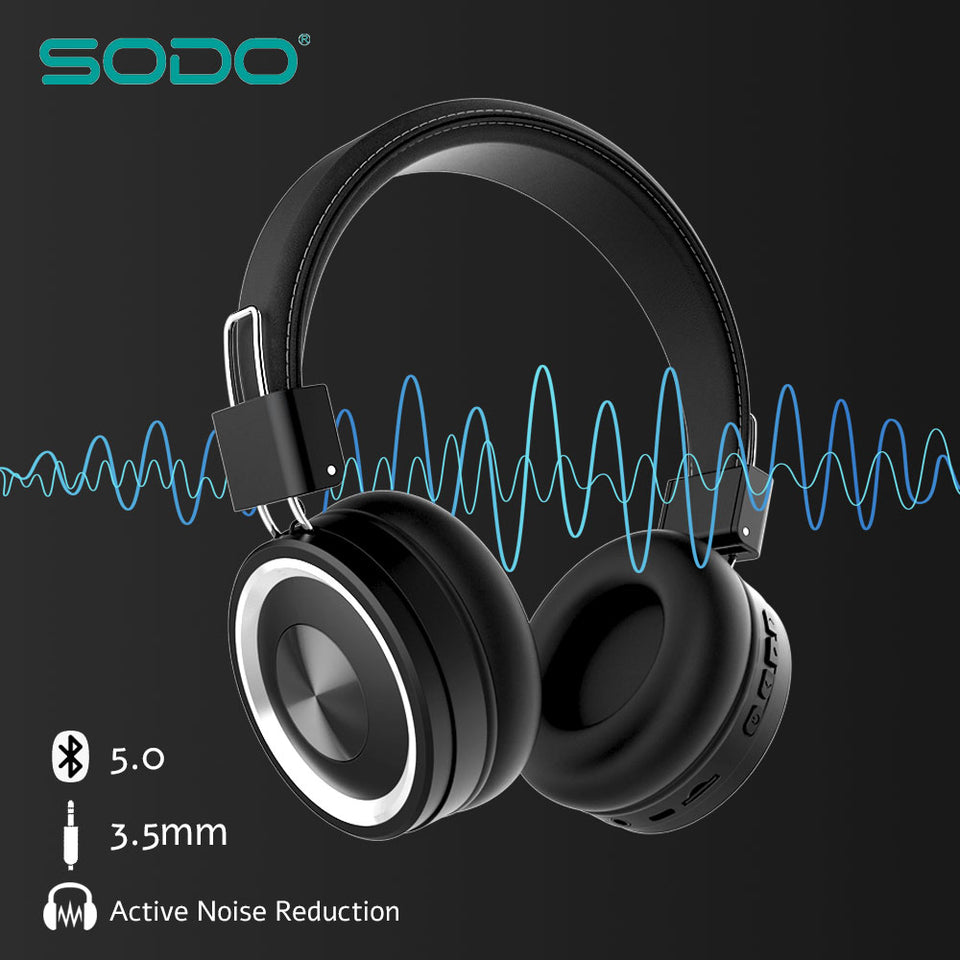 SODO 1002 Wireless Headphone Bluetooth-compatible 5.0