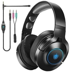 PHOINIKAS PS4 Gaming Headset for PS5, PC, Switch