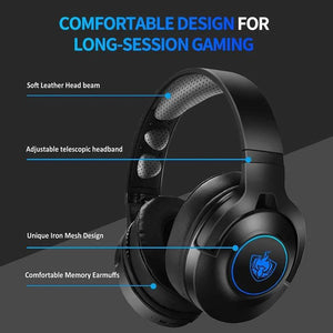 PHOINIKAS PS4 Gaming Headset for PS5, PC, Switch