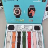 Crown Q10 7+1 Ultra 2 smartwatch - 7 strap + 1